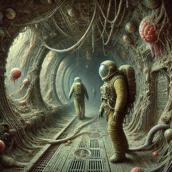 Inside the Derelict Spaceship 