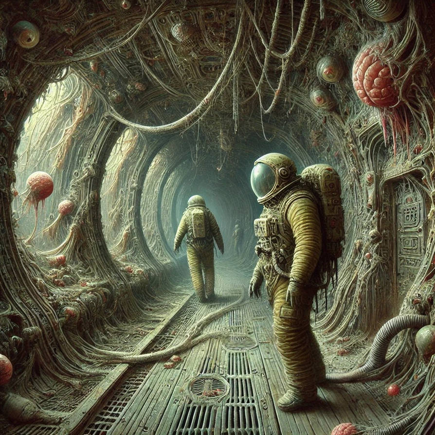 Spacewreck Book Inside the Derelict Spaceship by H-tedrom on DeviantArt