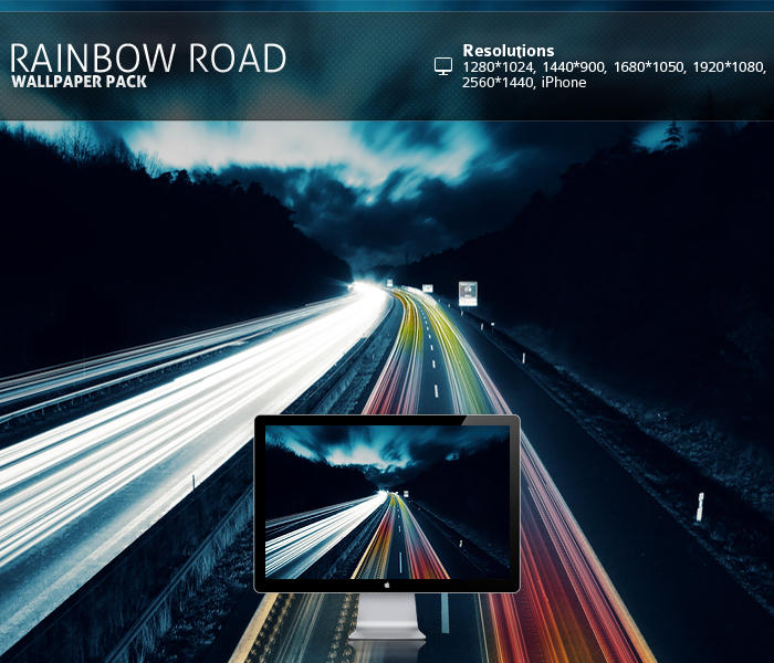 Rainbow Road Wallpaper Pack By Patrickruegheimer On Deviantart