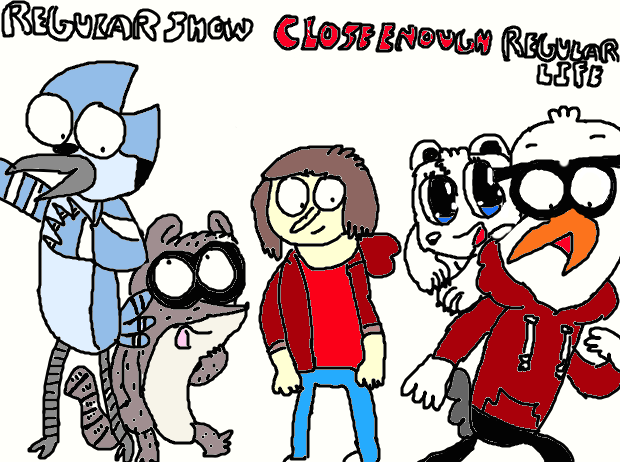 Regular Show Close Enough and Regular Life by Jeremenchi on