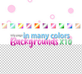 Backgrounds in many colors