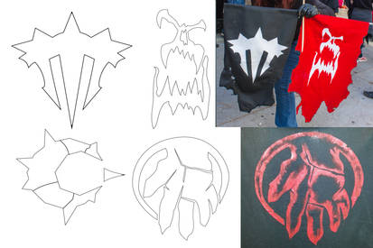 Iron Horde Clan Logos