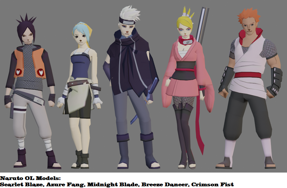 Naruto Online Avatars Part 1 By Chakrawarrior12 On Deviantart