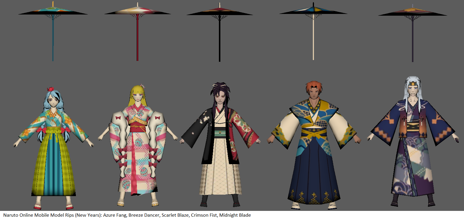 Naruto Online Mobile Avatars (New Years) by ChakraWarrior2012 on DeviantArt