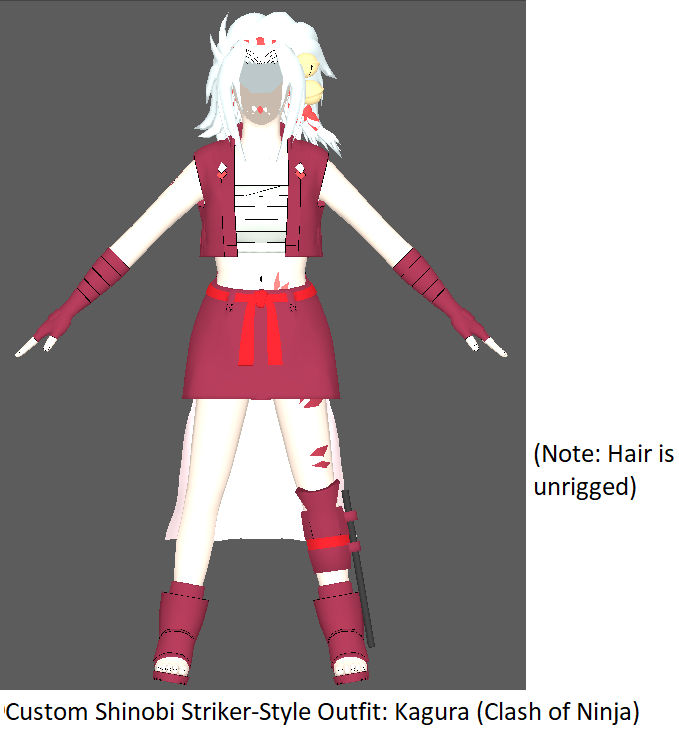 Custom Shinobi Striker Outfit Kagura by ChakraWarrior2012 on DeviantArt