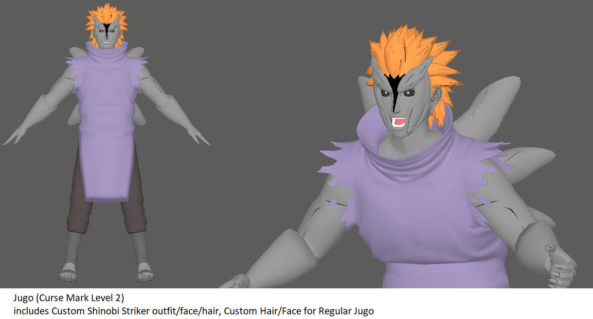 Jugo Curse Mark Level 2 By Chakrawarrior2012 On Deviantart