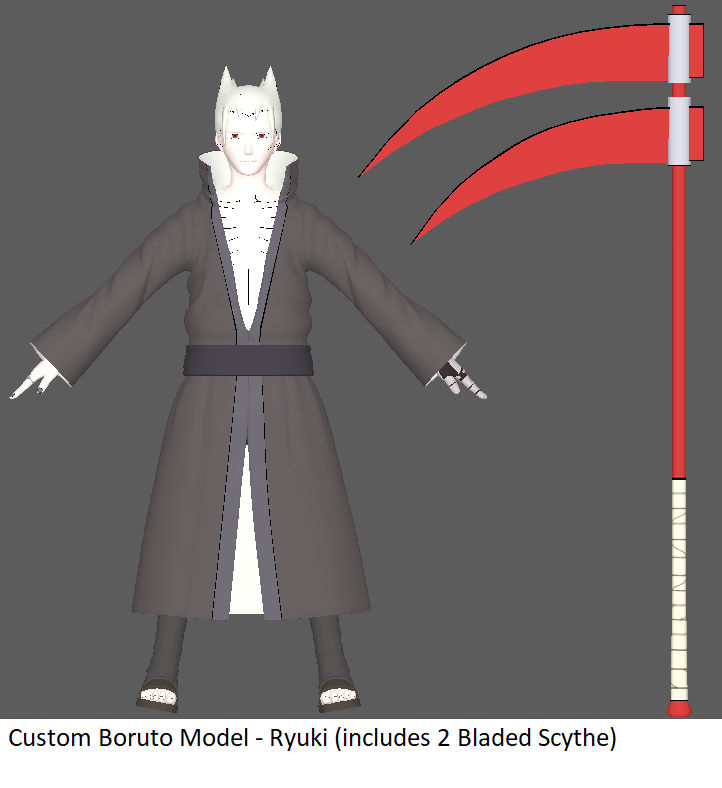 Custom Shinobi Striker Outfit Ryuki by ChakraWarrior2012 on DeviantArt