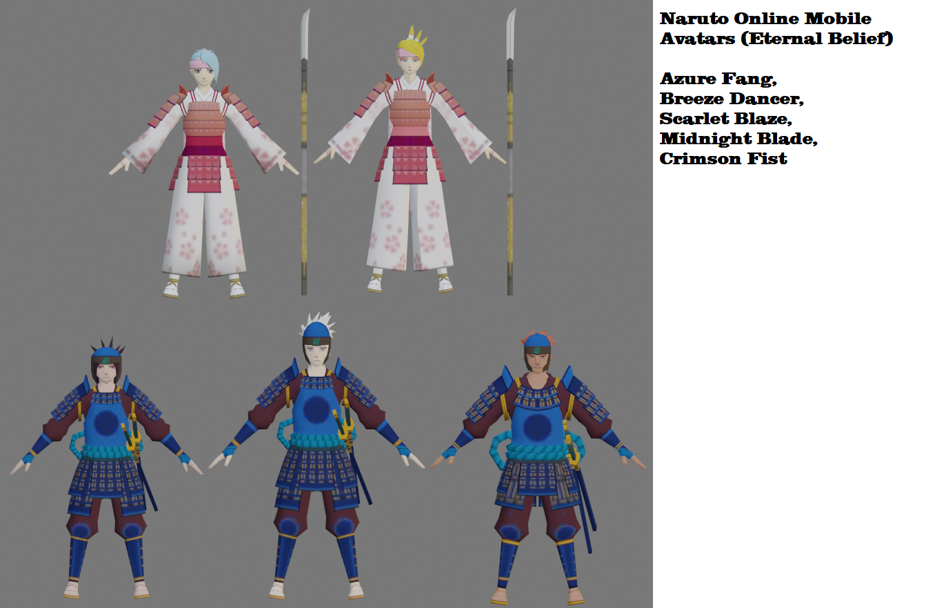 Naruto Online Mobile Avatars - Eternal Belief by ChakraWarrior2012