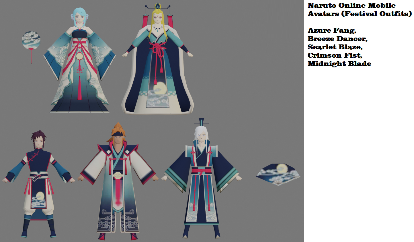 Naruto Online Mobile Avatars (Hana Style) by ChakraWarrior2012 on DeviantArt