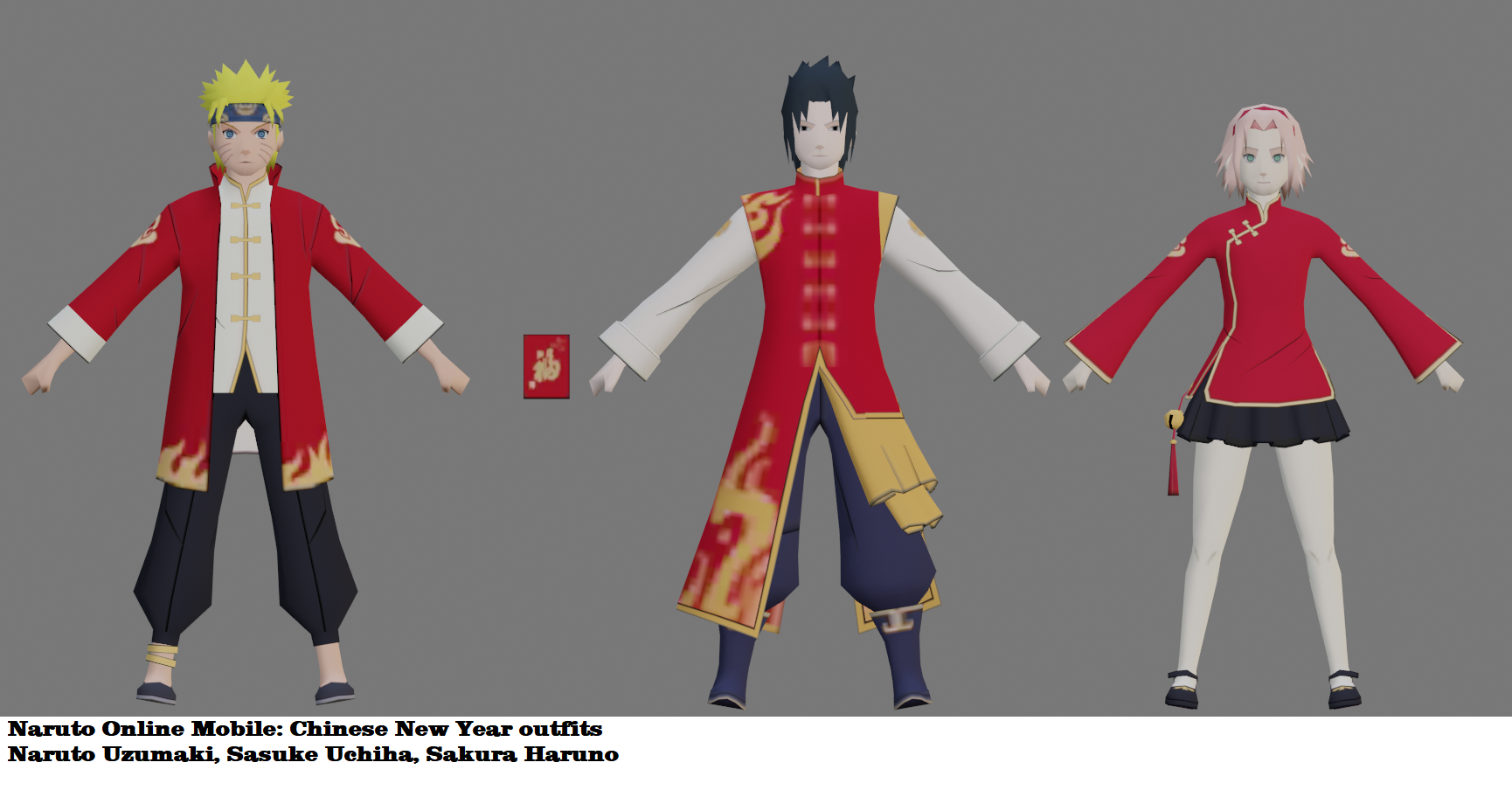 Naruto Online Mobile - Chinese New Year Team 7 by ChakraWarrior2012 on  DeviantArt