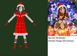 Naruto 3D Model - Hanabi Hyuga (Christmas) by ChakraWarrior2012