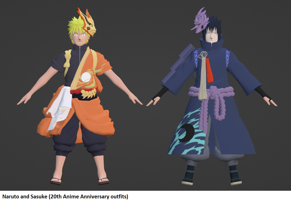 Sasuke Uchiha (Anime 20th Anniversary Outfit) Gameplay Video!], Sasuke  Uchiha, anime