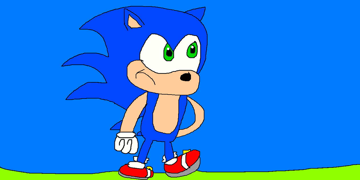sonic art test by puppymariospeedy on DeviantArt