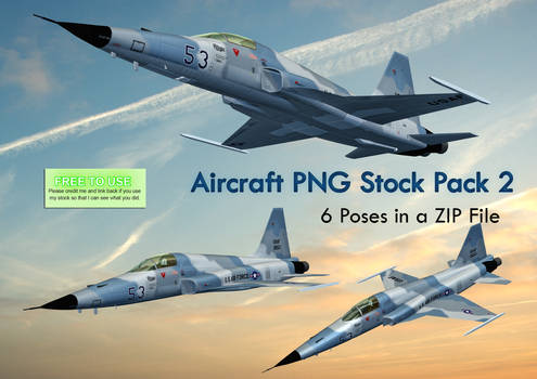 Aircraft PNG Stock Pack 2