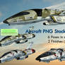 Aircraft PNG Stock Pack 3