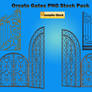 Ornate Gates PNG Stock Pack
