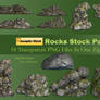 Rocks PNG Stock Pack