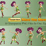 Clara The Clown PNG Stock Pack