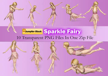 Sparkle Fairy PNG Stock Pack