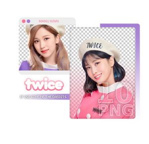 PACK PNG: Twice (Twice in Wonderland)