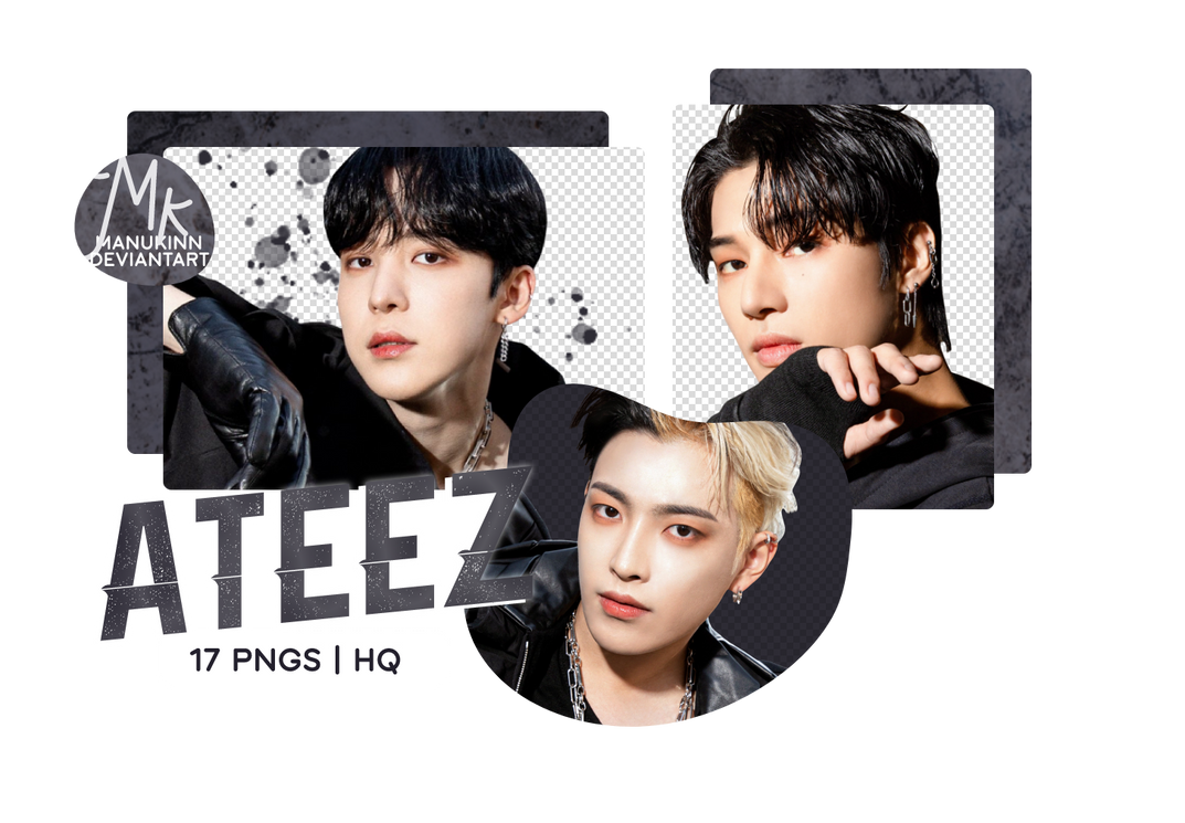 PACK PNG Ateez (THE WORLD EP.1 MOVEMENT) by ManuKinn on DeviantArt