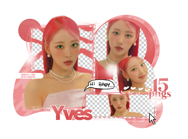 PACK PNG: Yves - Loona (Flip That) by ManuKinn on DeviantArt