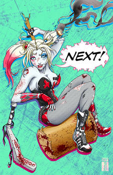 Battle Damage Harley Quinn