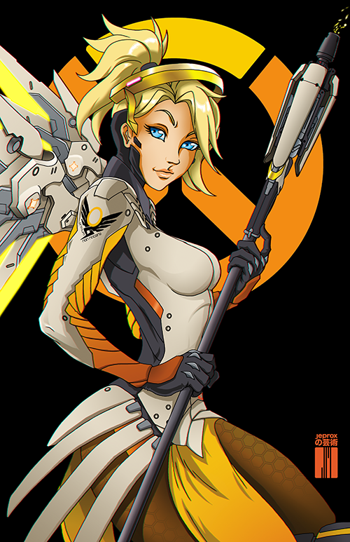 Mercy from Overwatch by artofJEPROX on DeviantArt