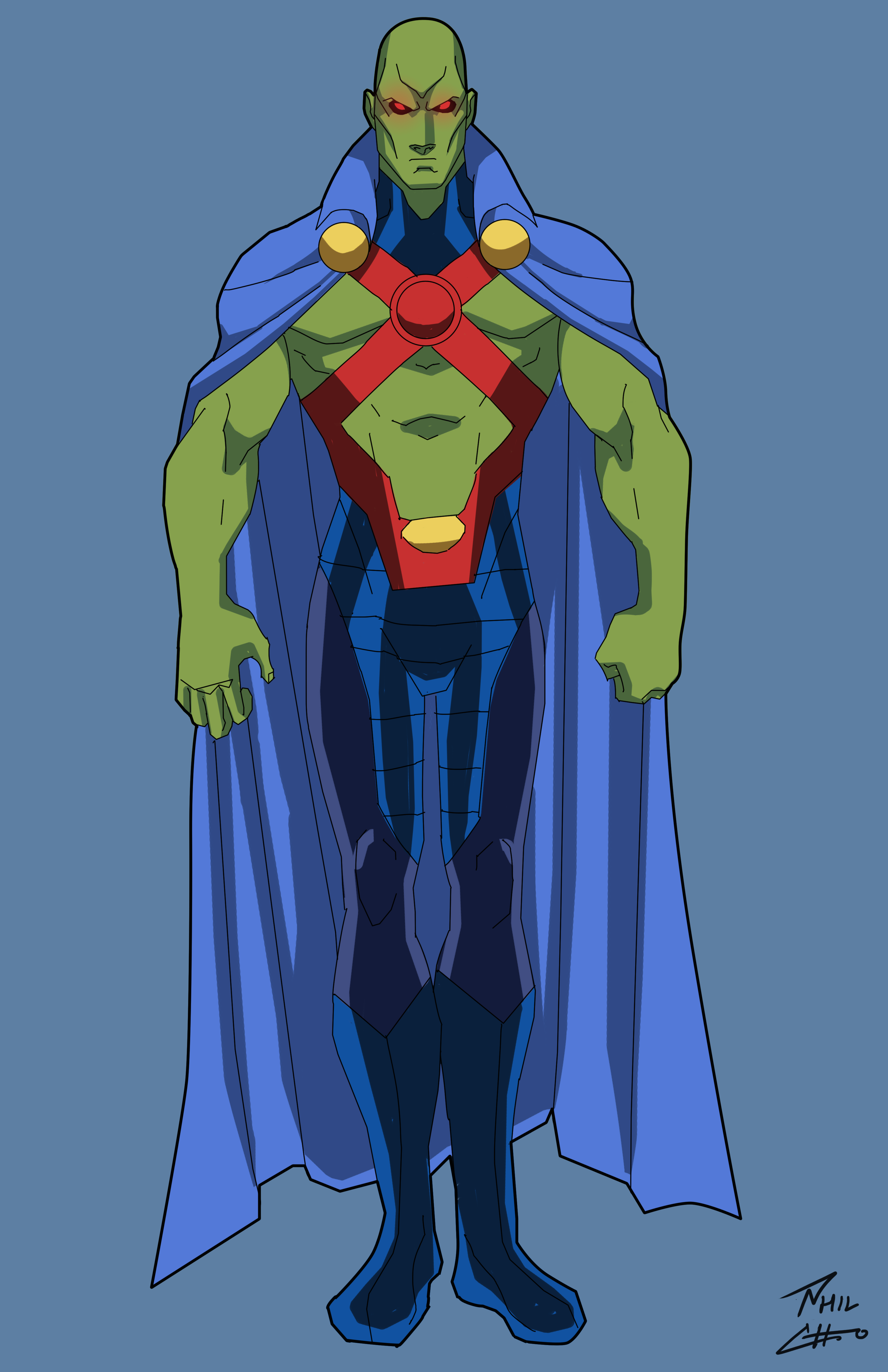 Martian Manhunter by philcho on DeviantArt