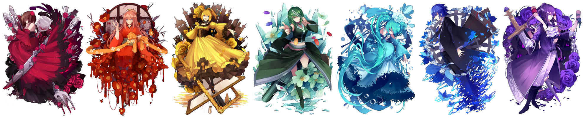 Evillious Chronicles Vocaloid By Arizquel On Deviantart