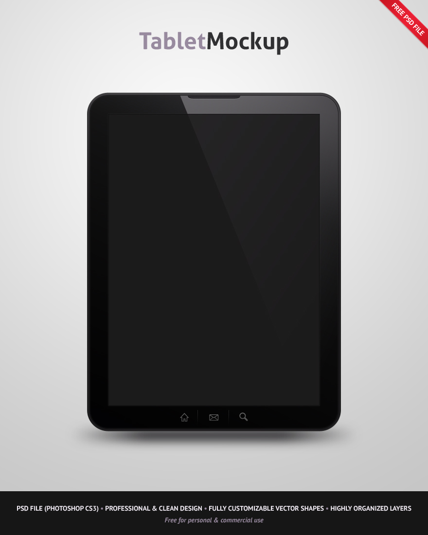 Free Tablet Mockup