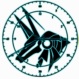 Anubis clock