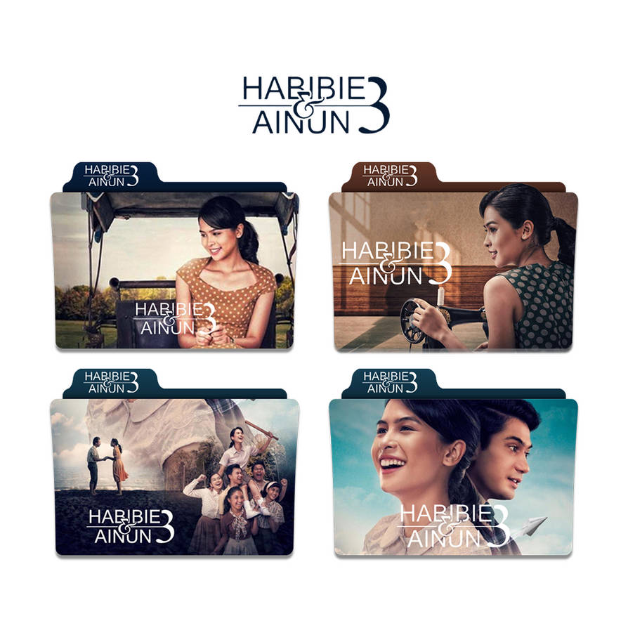 Habibie Dan Ainun 3 2019 Movie Folder Icon By Ramdaniasrofi On Deviantart