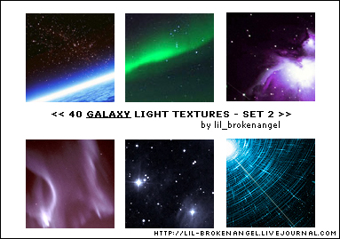 Textures - Galaxy Set 2