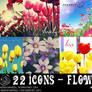 Icons - Flowers Set 2