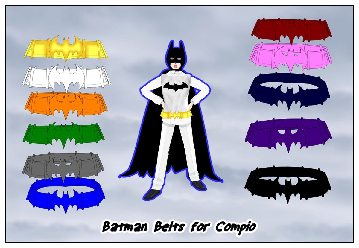 Batman Belts by Lady-Aurora-Moon on DeviantArt