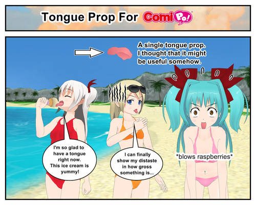 Tongue Prop For ComiPo