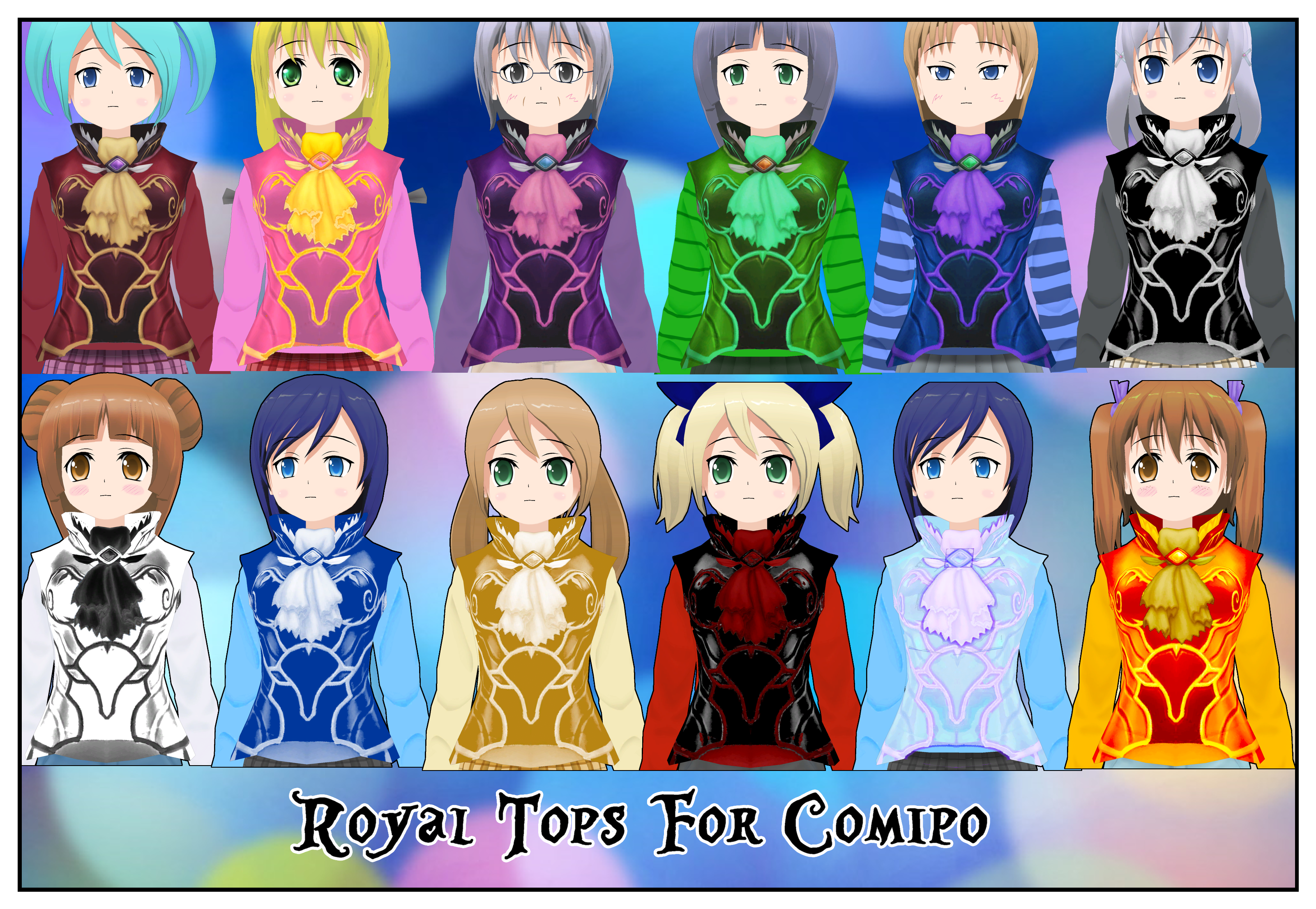 Royal Tops For Comipo