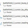 Battlefield 3 cursor + Additional Cursors