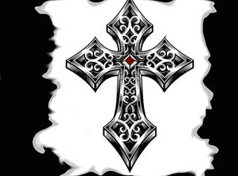 Celtic style cross