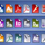 Adobe cs 3 filetype icons