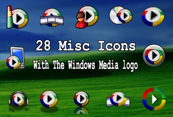 28 icons with wmp logo by zman3 on DeviantArt
