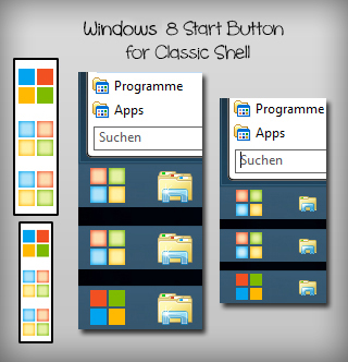 windows 95 start button for classic shell