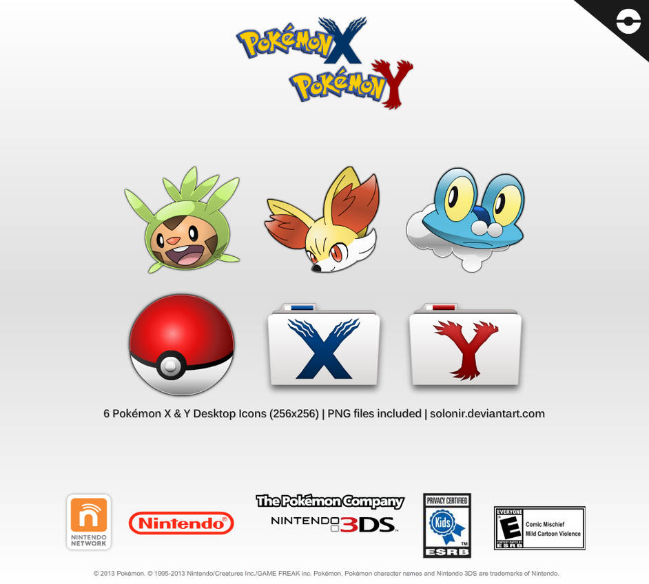 Pokemon XY - Icon Folder by ubagutobr on DeviantArt