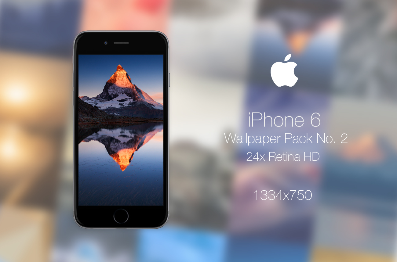 Retina HD Wallpaper Pack No. 2 - iPhone 6 / 6S