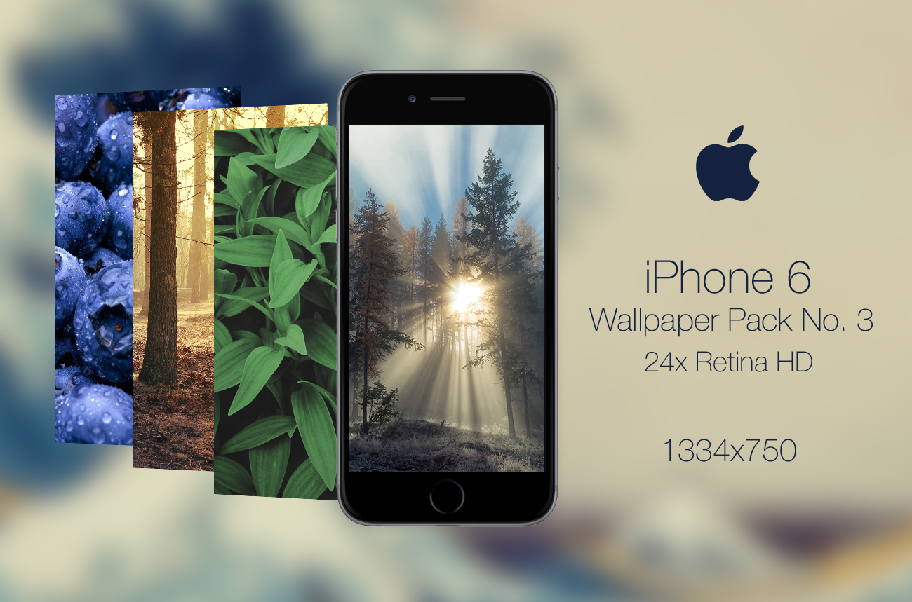 Retina HD Wallpaper Pack No. 3 - iPhone 6 / 6S