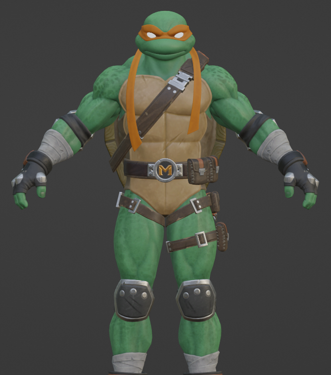 Michelangelo DL by KonVR on DeviantArt