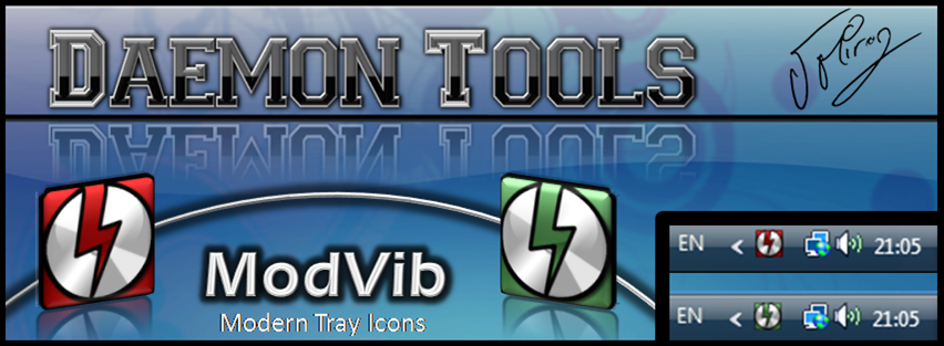 ModVib - DaemonTools tray icon