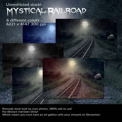 Mystical Railroad stock by Cindysart-stock