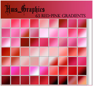 63 Red-Pink Gradients